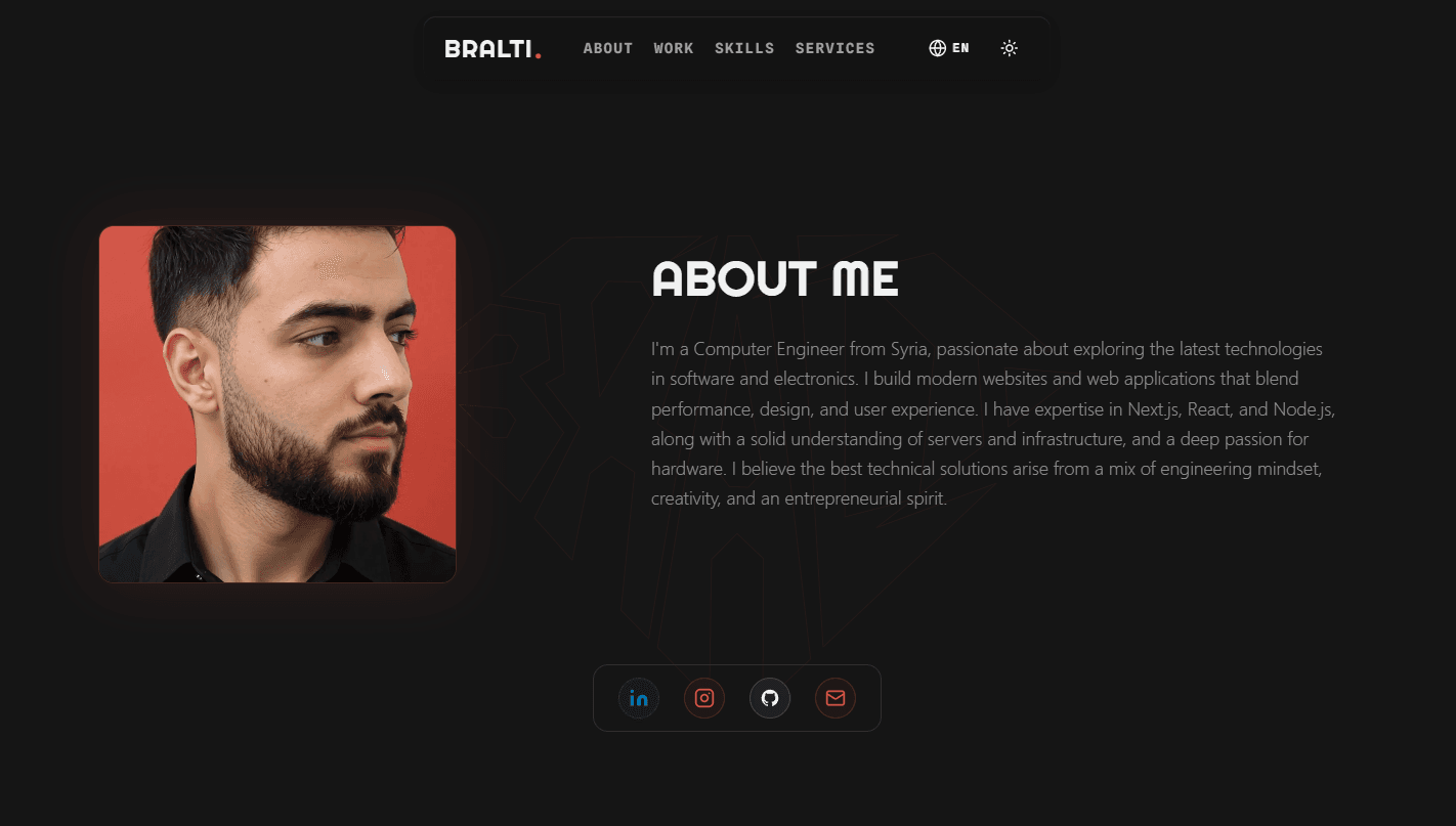 BRALTI Portfolio